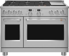 Café™ 48" Stainless Steel Pro Style Dual Fuel Range