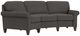 Flexsteel® Customizable Westside Leather Conversation Sofa-0
