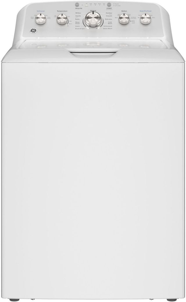 GE® 4.6 Cu. Ft. White Top Load Washer-0