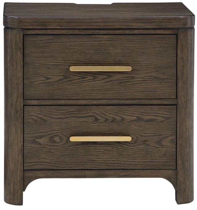 Signature Design by Ashley® Radkin Burnished Brown Nightstand-2
