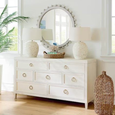 Bassett® Furniture Ventura Shell White Dresser-1