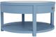 Riverside Furniture Rosalie Cabana Blue Round Cocktail Table-0