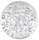 A & B Home 2-Piece Clear Sphere with Bubbles Set-1