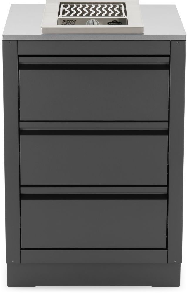 Napoleon OASIS® 24" x 24" Stainless Steel Countertop with 10" Burner Cutout-2