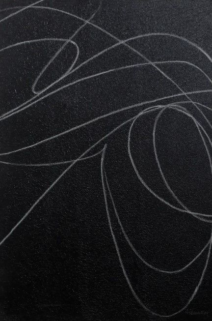 StyleCraft Sound Waves II Black/Gray Wall Art-1