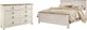 Signature Design by Ashley® Willowton 2-Piece Whitewash King Panel Bed Set-0