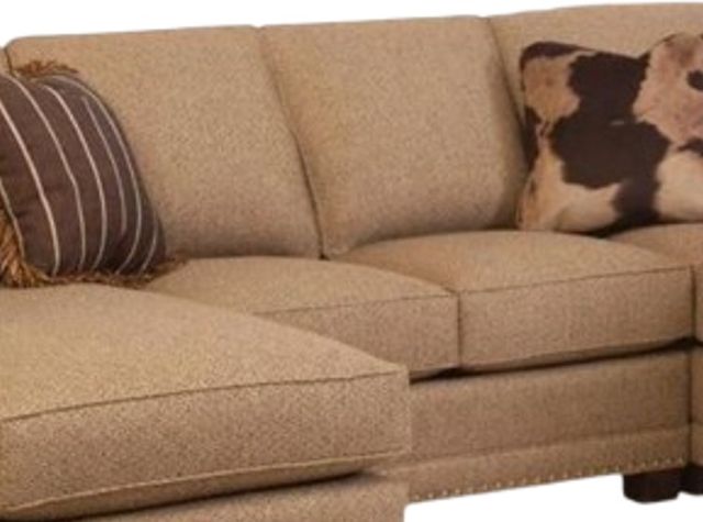 Smith Brothers Customizable 393 3-Piece Left-Arm Facing Sectional Sofa with Chaise-2