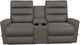 La-Z-Boy® Liam Ash Manual Wall Reclining Loveseat with Console-1