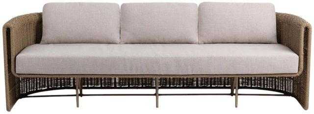 Classic Home Rami Natural Wicker Outdoor Sofa-2
