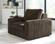 Signature Design by Ashley® Chalmers Chocolate Power Gliding Chaise-1