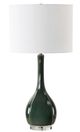 Uttermost® Essex Green Glass Table Lamp-0