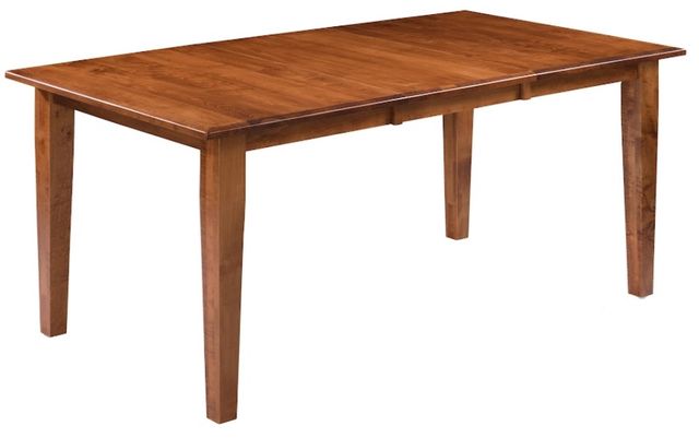 Archbold Furniture Customizable Amish Essentials Maple Rectangle Dining Table -0