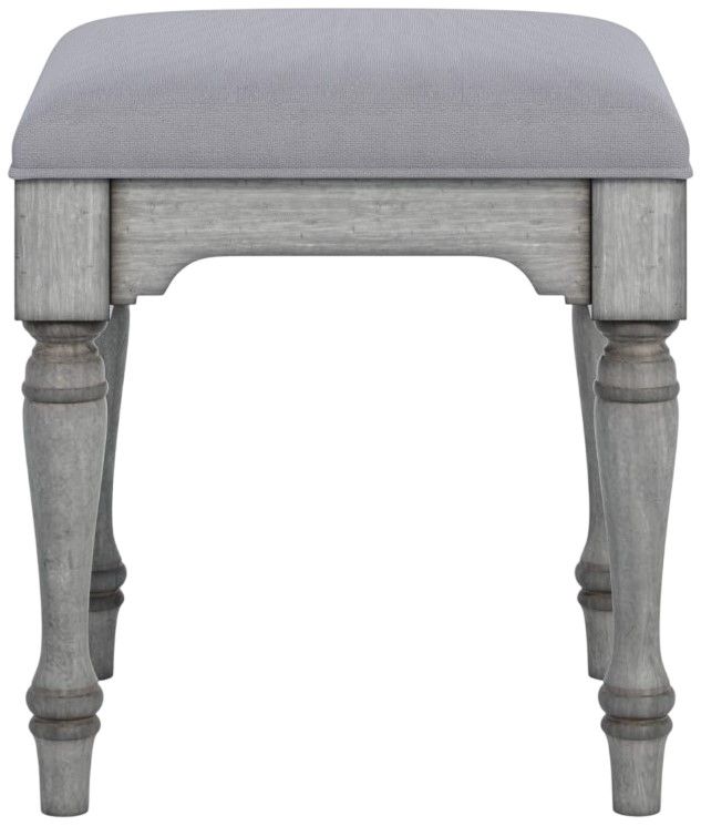 Flexsteel® Plymouth Distressed Graywash Ottoman-1
