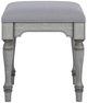 Flexsteel® Plymouth® Distressed Graywash Ottoman-1