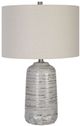 Uttermost® Cyclone Ivory Glaze Table Lamp-0