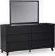 Signature Design by Ashley® Danziar Black Dresser-4