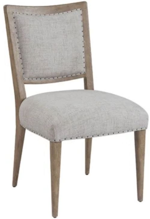 Bernards Citrus Heights Gray Upholstered Dining Chair-0