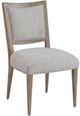 Bernards Citrus Heights Gray Upholstered Dining Chair-0
