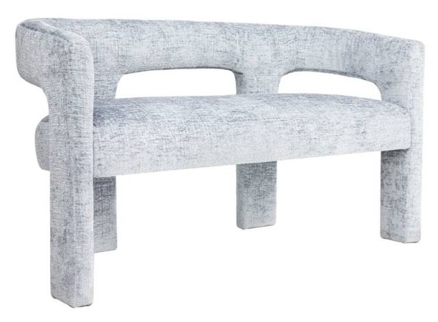 Jofran Inc. Urban Archive Gwen Blue Upholstered Bench-0