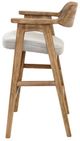 Nest Home Collections Wagner Anew Gray/Natural Bar Chair-3