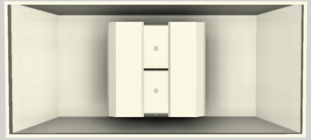 Vent-A-Hood® 66" Biscuit Euro-Style Island Range Hood-3