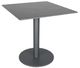 CabanaCoast® Customizable Origin Sol Sintered 36'' Outdoor Square Pedestal Balcony Table-0