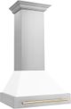 ZLINE Autograph Edition 30" White Matte Wall Mounted Range Hood-1