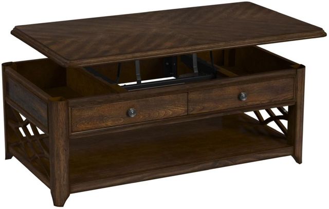 Elements International Phillipe 3-Piece Cherry Occasional Table Set-2