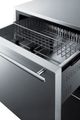 Summit® 3.4 Cu. Ft. Stainless Steel/Panel Ready Upright Freezer-3