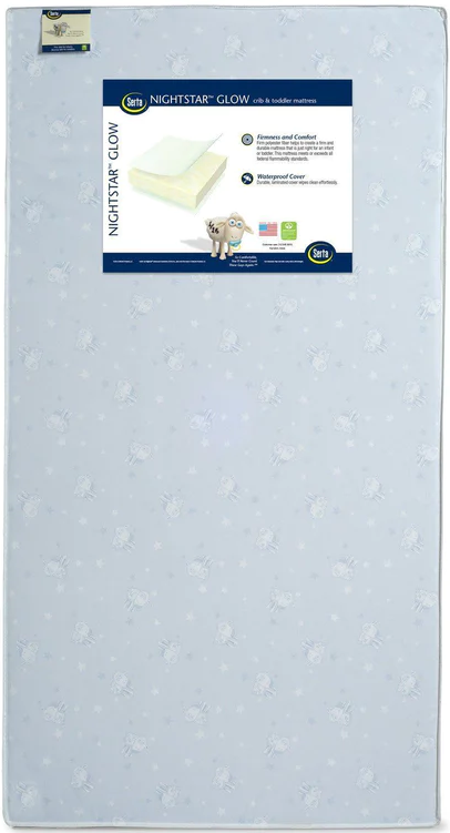 Serta nightstar crib mattress online