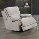 New Classic® Home Furnishings Camden Brown Power Glider Recliner with Power Headrest and Footrest-1