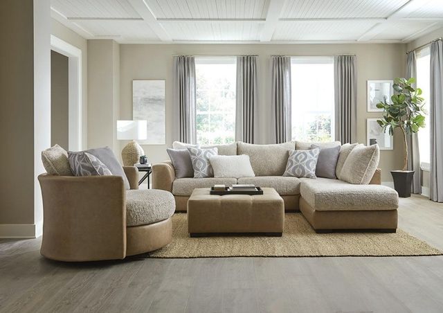 Albany Industries Puccini Khaki Ottoman-1