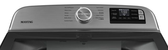 Maytag® 4.7 Cu. Ft. White Agitator Top Load Washer with Extra Power-5