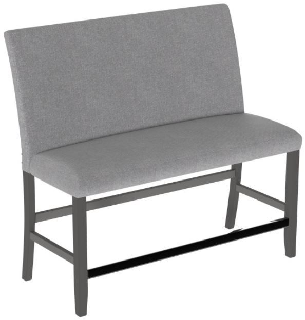 Emerald Home Seneca Walnut Ash Upholstered Bench-0