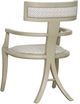 Vanguard® Furniture Customizable Greek Peak Arm Chair -2