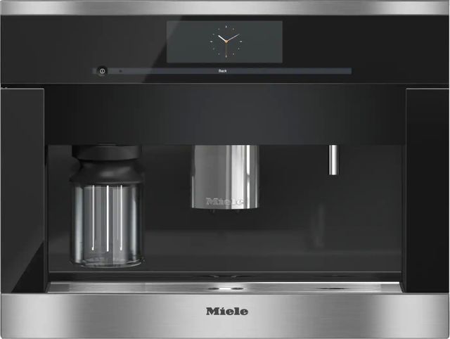 Miele CVA 6800 24" Clean Touch Steel Built-in Coffee Machine-0