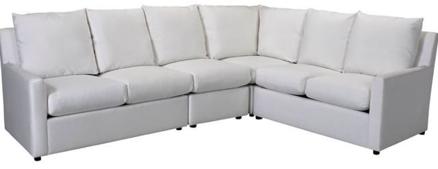 Lane Venture® Customizable Charlotte 4-Piece Baltic Birch Outdoor Sectional-0