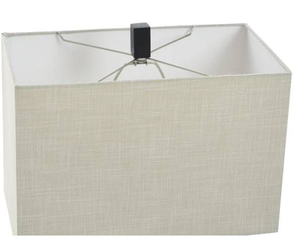 Stylecraft Matte Black Layered Table Lamp -2