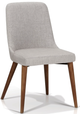 Korson Furniture Corvin Cloud Gray Side Chair-0
