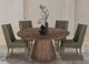 International Furniture Direct Balam Brown/Green Dining Side Chair-1