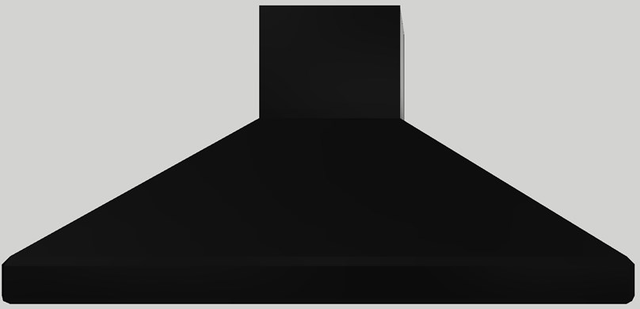 Vent-A-Hood® 66" Black Island Range Hood-0