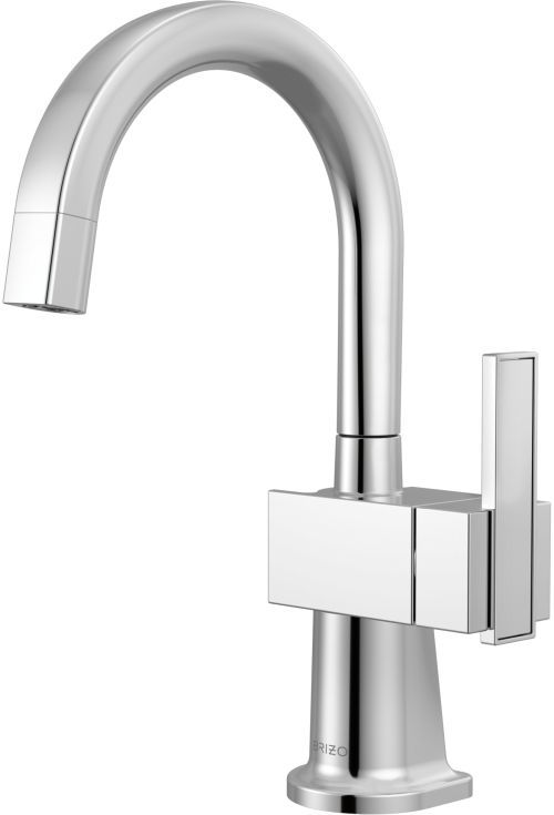 Brizo Frank Lloyd Wright® Polished Chrome Beverage Faucet with Arc Spout-0