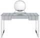 ACME Furniture Myles Antique White Vanity Set with Chrome Base-1