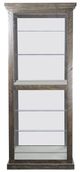 American Heartland Manufacturing Rustic Tall Side-Entry Curio-1