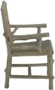 Currey & Company Woodland Portland/Faux Bois Arm Chair-2