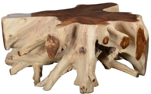 Classic Home Groot Natural Coffee Table | Marshall's Home