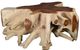 Classic Home Groot Natural Coffee Table-0