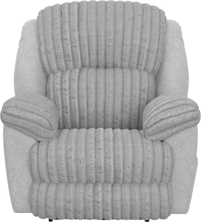 Catnapper® Shaggy Moonstruck Power Lay Flat Recliner with Zero Gravity-1