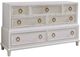 American WoodCrafters Switchgrass 4-Piece White Queen Panel Bedroom Set-3