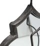 A & B Home Aegean Matte Black Wall Candle Holder-2